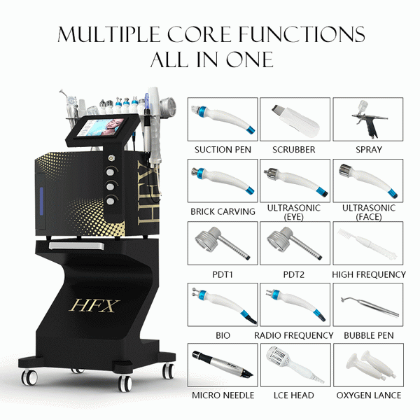 14 in1 multifunctions hydrafacial machine