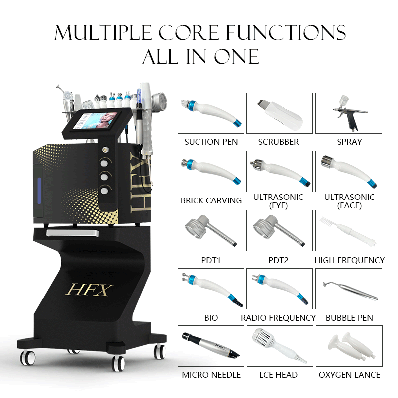 14 in1 multifunctions hydrafacial machine