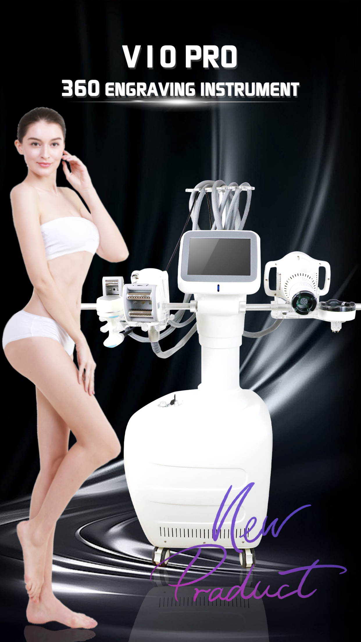 360 rotation v10 pro slimming machine