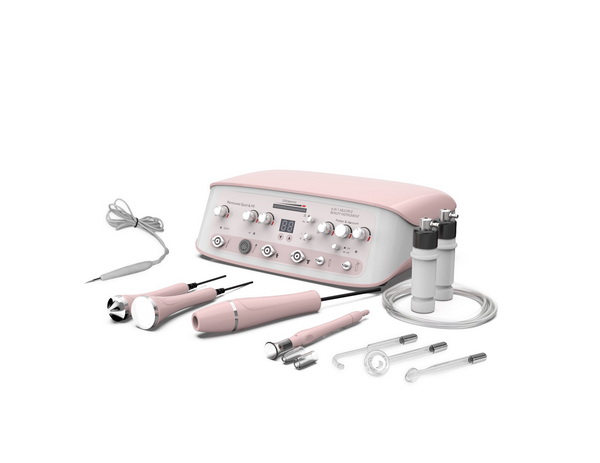 Hydrafacial and radiofrequency device